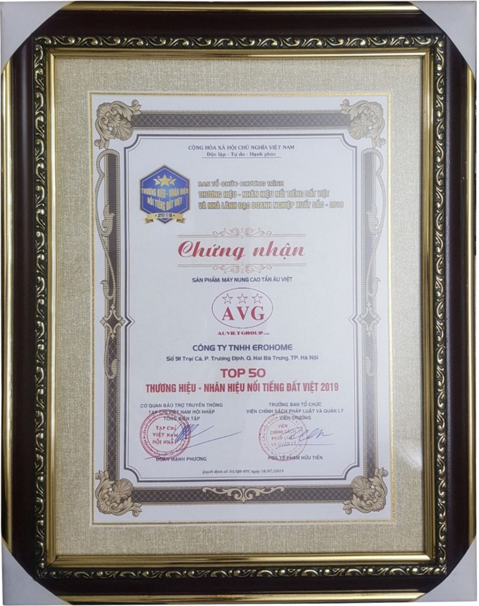 Top 50 thương hiệu Đất Việt 2019